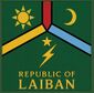 雷本民主共和國 Republic of Laiban Riipublriiku öf Lreiiben國徽