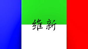 開槓維新政府旗幟.png